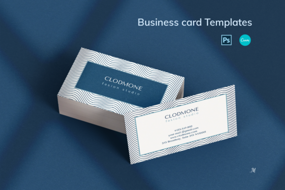Download Editable Elegant Business Card Template - Card Collection