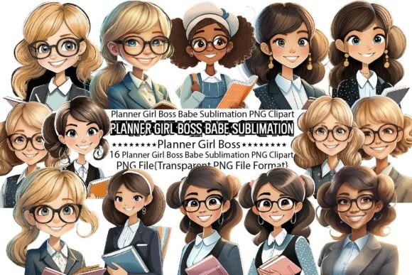 Download Planner Girl Boss Babe Sublimation Bundl - Girl Collection